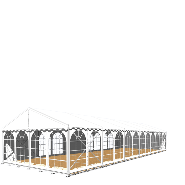 Partyzelt, 6m x 18m mit Fußboden (inkl. Auf- und Abbau)