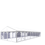 Partyzelt, 6m x 18m ohne Fußboden (inkl. Auf- und Abbau)