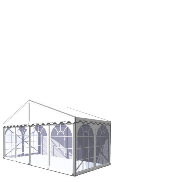 Partyzelt, 6m x 3m ohne Fußboden (inkl. Auf- und Abbau)