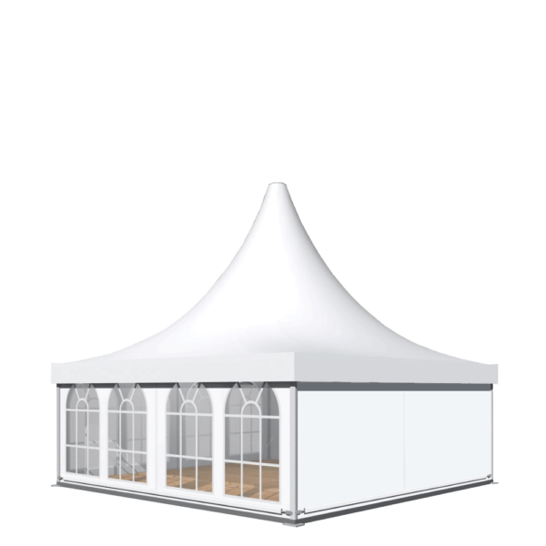 Pagode, 6m x 6m mit Fußboden (inkl. Auf- und Abbau)