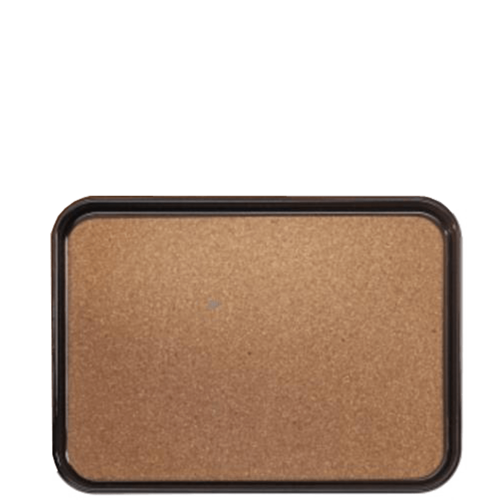 CEP Serviertablett Rechteckig, 37,2 X 53,2 Cm, Schwarz, Aus Bruchfestem Polycarbonat, Stapelbar